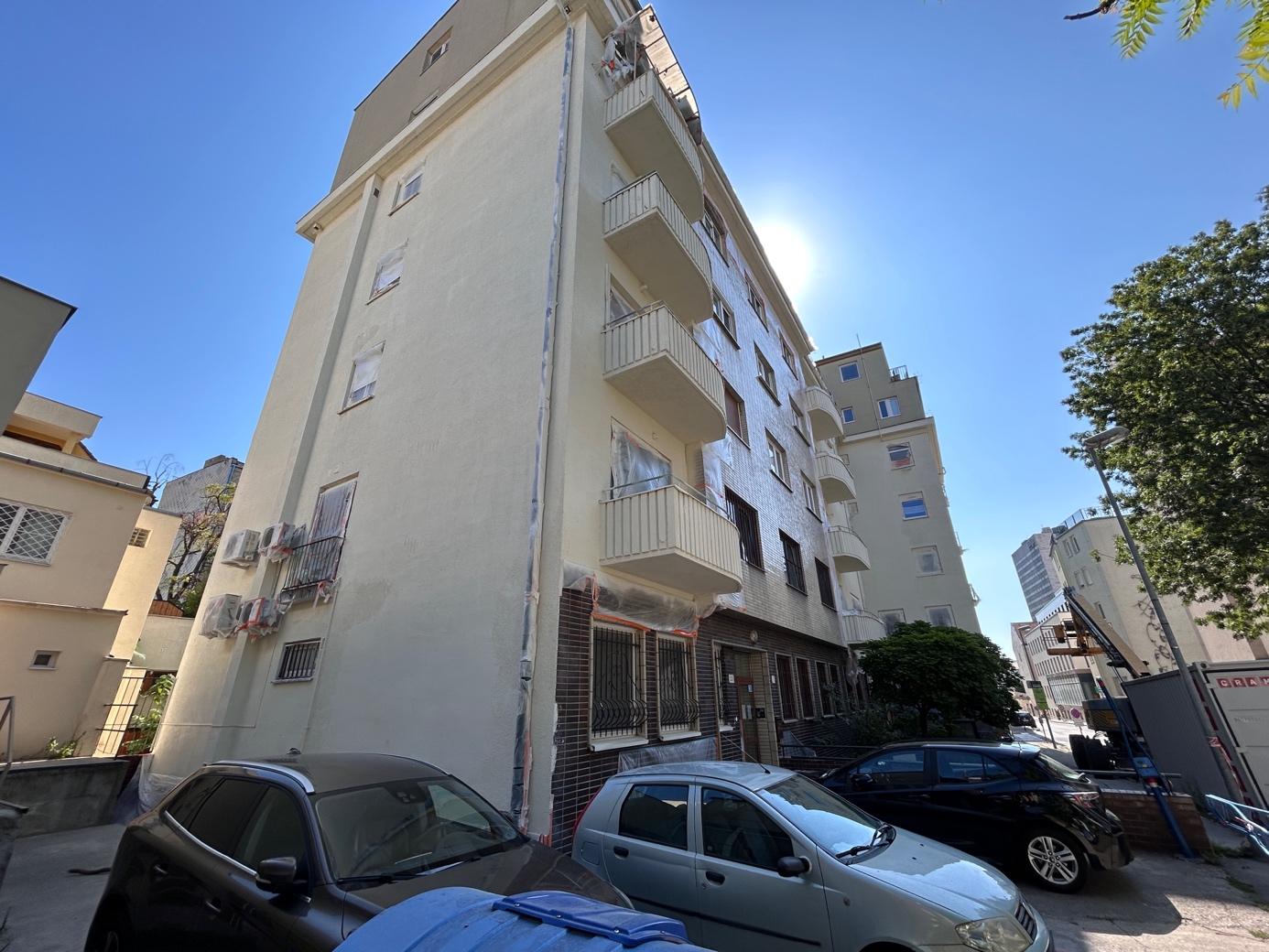 Fotodokumentace realizace — fasáda bytového domu
